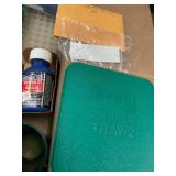 Reloading Supplies Lot with Midway Impact Bullet Puller, RCBS Primer Tray, and Accessories