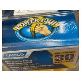 Camco 30 Amp RV Male Plug Replacement with Power Grip Handle
