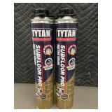 Pair of Tytan Subfloor Pro High Yield Adhesive 29 oz Cans