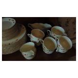 Jewel Tea Autunm Leaf Vintage Dish Set