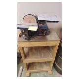 Craftsman 2/3HP Belt/Disc Sander with Stand. 4 x 36 Belt