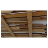 Contents of Ceiling, 2 Corners, Under Workbench and Lights in the Ceiling that Plug In