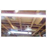 Contents of Ceiling, 2 Corners, Under Workbench and Lights in the Ceiling that Plug In