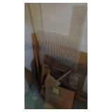 Contents of Ceiling, 2 Corners, Under Workbench and Lights in the Ceiling that Plug In