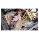 Plastic Crate with Electrical Supples