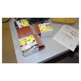 Craftsman Belt Sander, Shopmate Sander and Belts