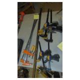 7 Various Larger Clamps