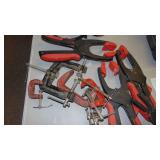 Lot of Various Clamps