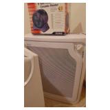 Disc Ceramic Heater and 2 Homes Air Purifiers