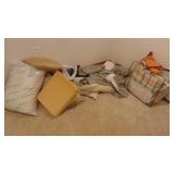 Lot of Various Pillows, Comforter and Sheets