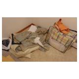 Lot of Various Pillows, Comforter and Sheets