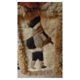 Game Board, Rain Stick and Wool Hanging from Peru
