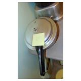 Pressure Cooker and 3 Roasting Pans
