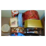 Assorted Jars, Tins and Plastic Containers