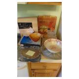 Various Serving Plates and 2 Snacksets