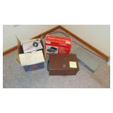 Skylark 300 Slide Projector, Sears Cassette Player and Misc