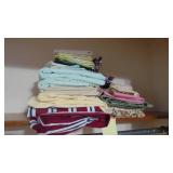 Lot of Various Pillows, Comforter and Sheets