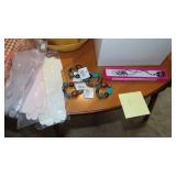 Assorted Vintage Hats, Gloves, Aprons and Some Jewelry
