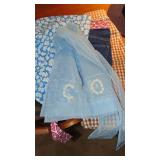 Assorted Vintage Hats, Gloves, Aprons and Some Jewelry