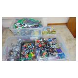 2 Large Totes of Lego