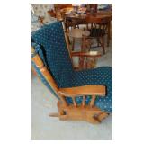 Platform Rocker and Plant Stand