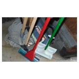 Lot of Various Cleaning Supply Tools