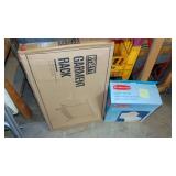 Rubbermaid Raised Toilet Seat and Hyseyy New Garment Rack