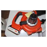 Black and Decker Rechargeable Blower with 2 Batteries and Charger