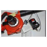 Black and Decker Rechargeable Blower with 2 Batteries and Charger