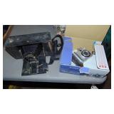 Vintage Camera and Cannon Powershot A80 Camera