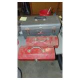 3- Metal Toolboxes with Contents