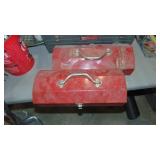 3- Metal Toolboxes with Contents
