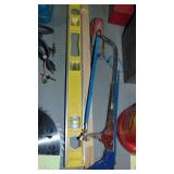 Sears Clock, Level, Planner and Saw