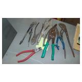 Assorted Pilers and Cutters