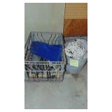 Crate, Jack, Bucket, Brass Fittings and Misc