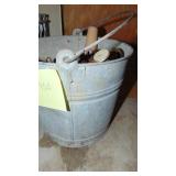 Crate, Jack, Bucket, Brass Fittings and Misc