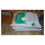 3- Bags of Top Soil and Wood Gate
