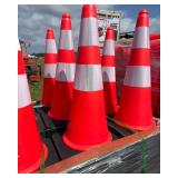 LandHero 30" Reflective Road Cones - quantity 250