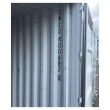 ZNCU4006820 // 40 Ft Shipping Container with 2 Side Doors, 40HC, Single Trip