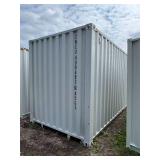 ZNCU4006820 // 40 Ft Shipping Container with 2 Side Doors, 40HC, Single Trip