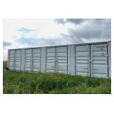 CFGU4039520 // One Trip Shipping Container, 4 Side Doors, 40