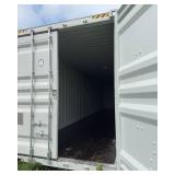 CFGU4039520 // One Trip Shipping Container, 4 Side Doors, 40