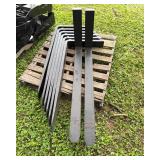 Wolverine Forklift Forks, 60 Inches