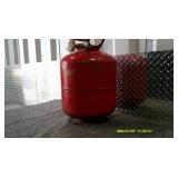 Red Air Canister with Valve