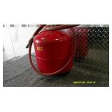 Two Air Tanks One Red, One Yellow