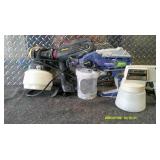 Three Paint Sprayers.