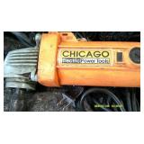 Assorted Tools Grinders, Shop Light, Drill