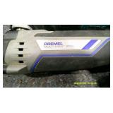 Lot of Three Cordless Angle Grinders Makita, Dremmel and Makita Impact drill
