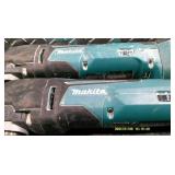 Lot of Three Cordless Angle Grinders Makita, Dremmel and Makita Impact drill