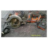 Lot of Two Rigid Saws